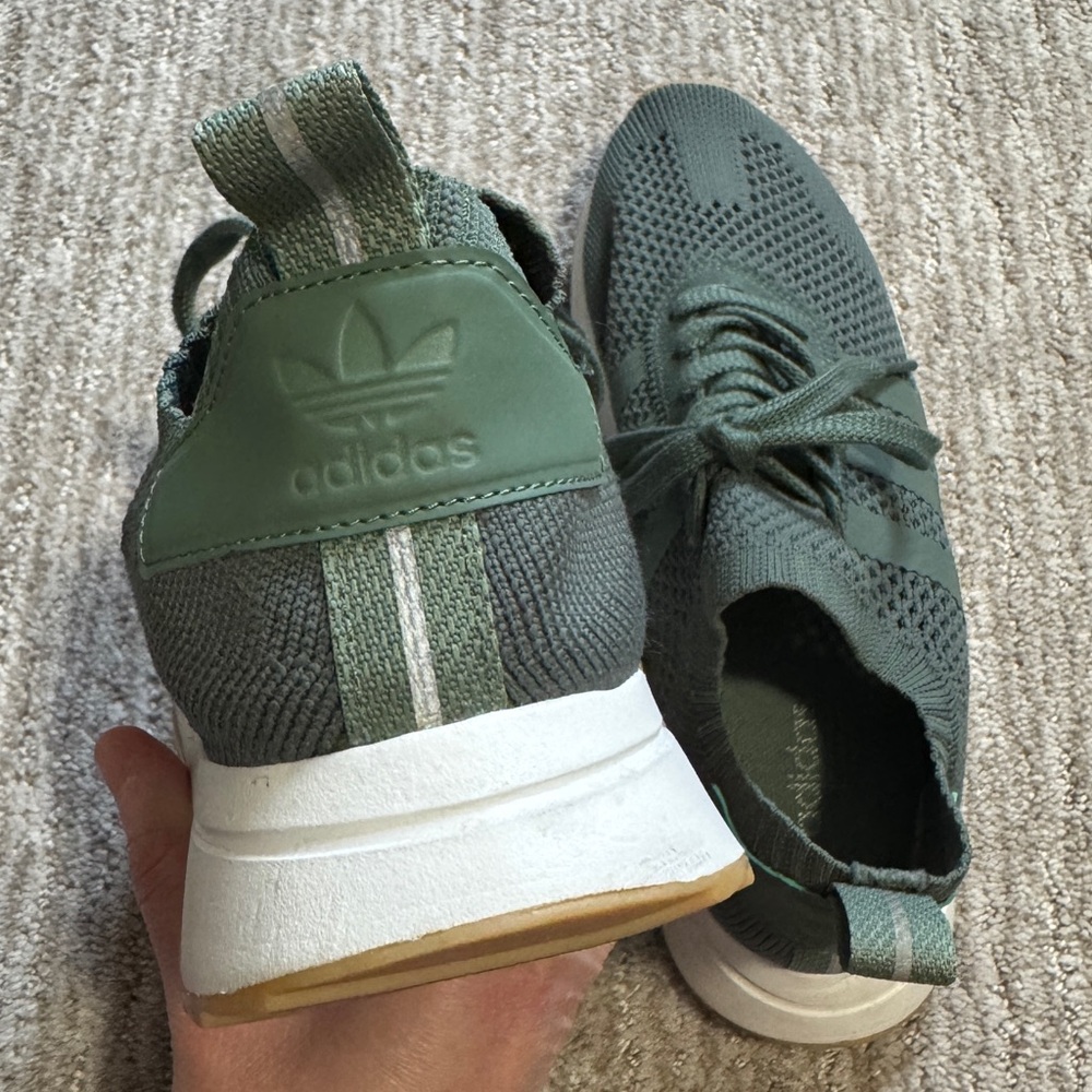 Adidas Green Knit Sneakers - Picture 3 of 5